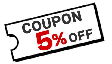 5%OFFクーポン